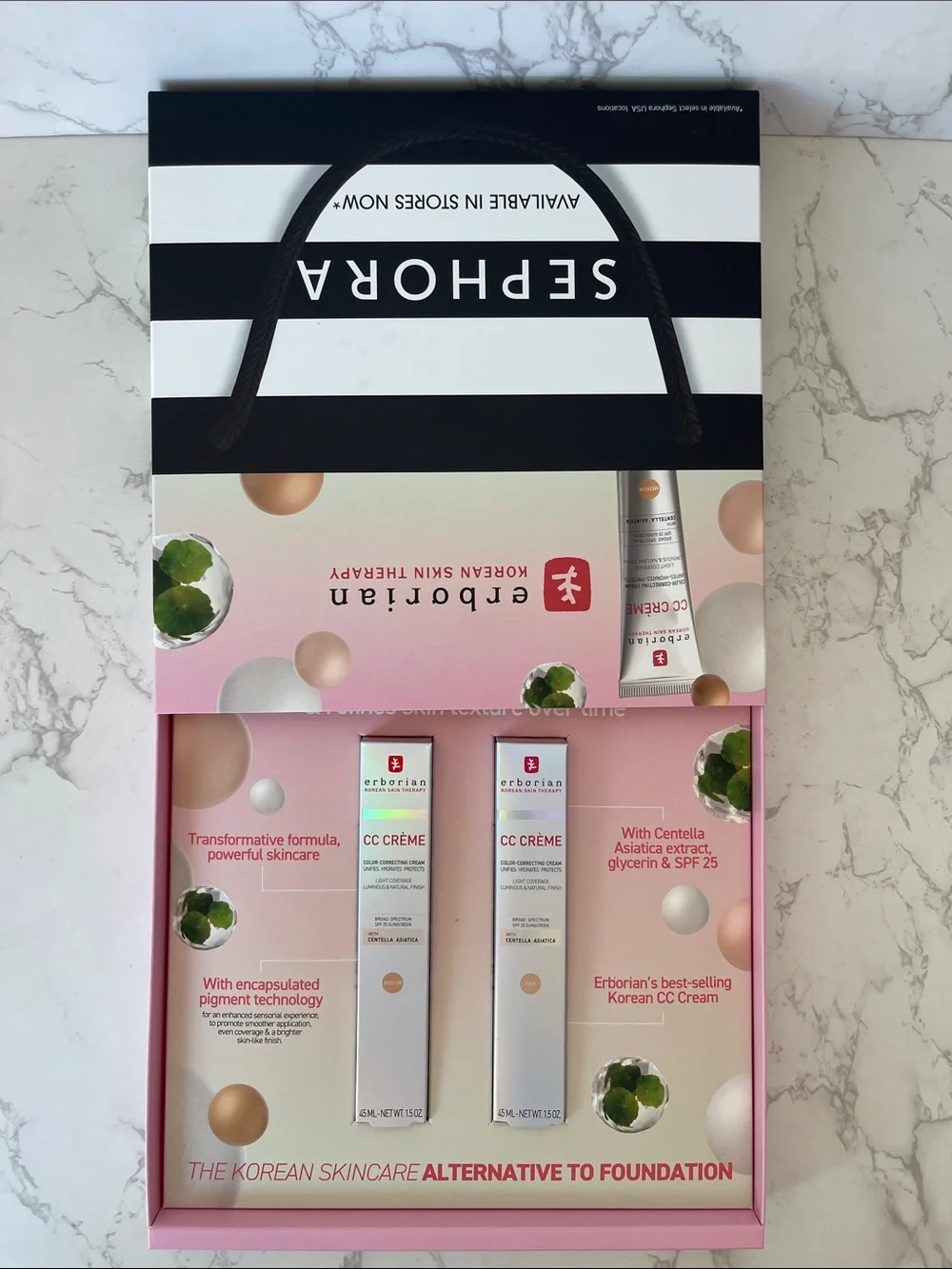 Erborian CC Crème Lightweight Concealer - Pink Packaging